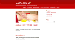 Desktop Screenshot of massaazikas.ee